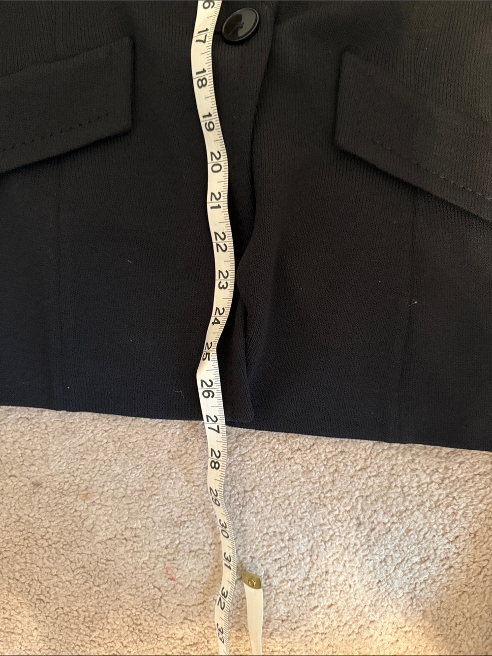 St John Caviar Black Blazer Size 12 - Picture 4 of 5